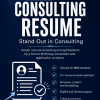Consulting resume editing service with resume checklist and StrategyCase logo.