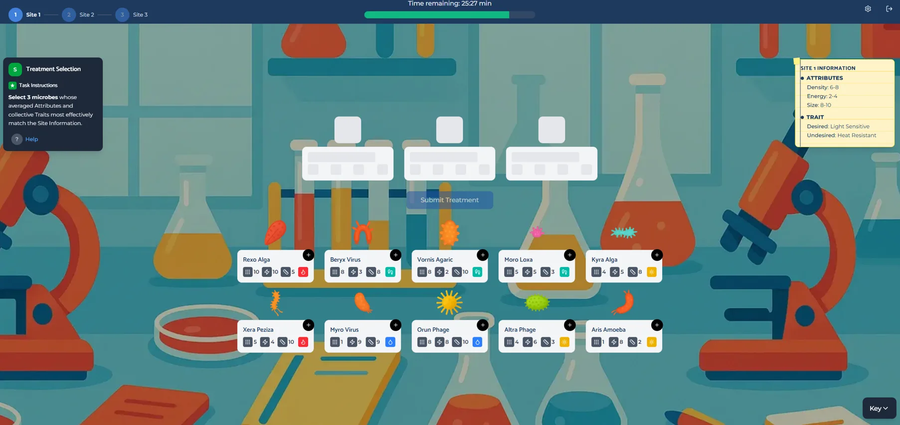 screenshot of the mckinsey sea wolf game