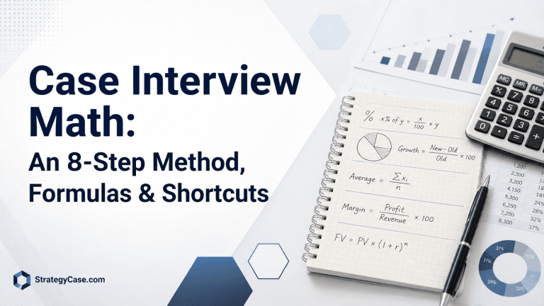 Interview Fast Calculation Case Interview Math: 8-Step Method & Shortcuts (2026)