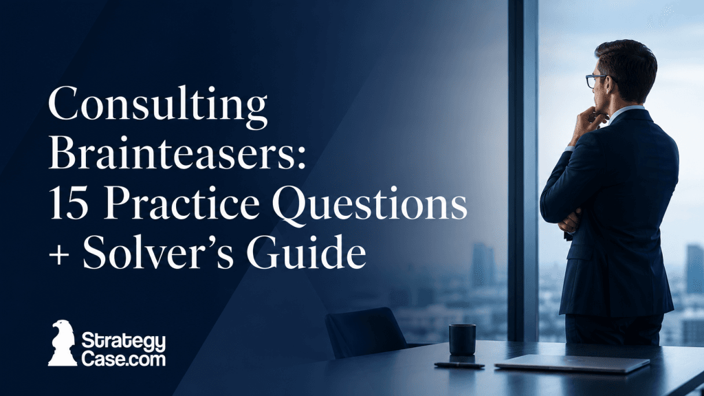 Consulting professional thinking through complex problems for a guide to consulting brainteasers and practice questions.