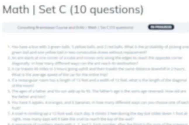 consulting brainteaser 2