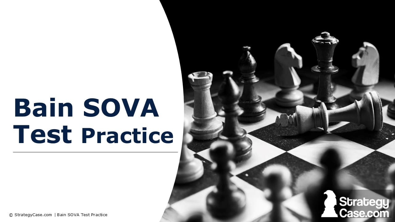 cover of the bain sova test practice