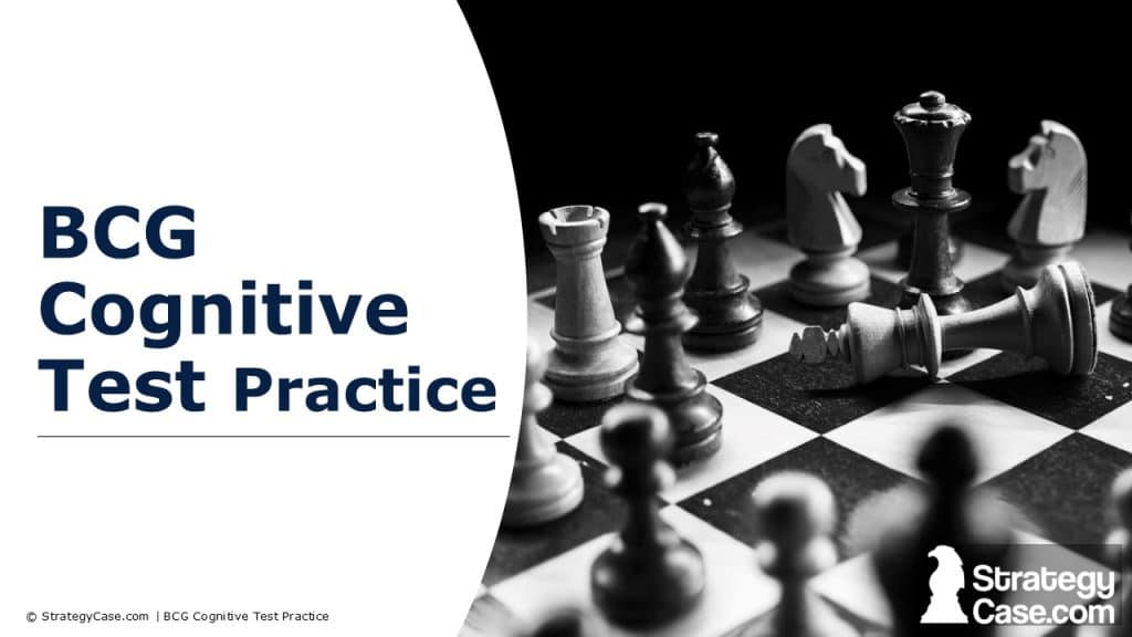 cover of the bcg cognitive test practice