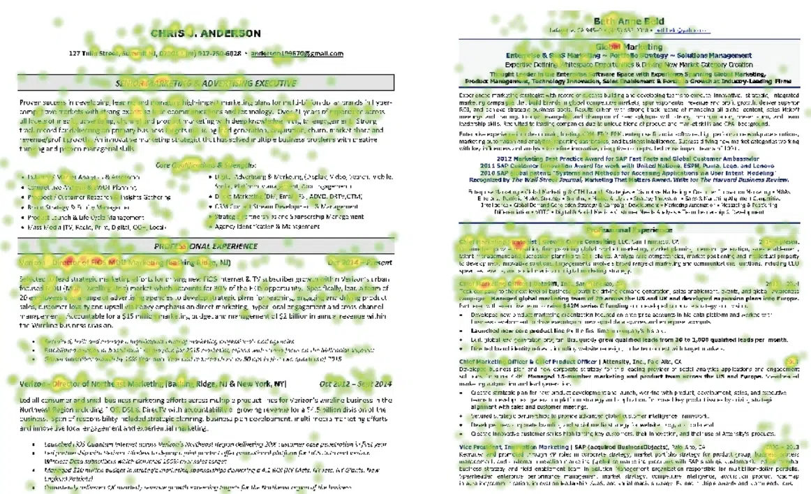 the image is an example of a bad consulting CV that candidates should avoid
